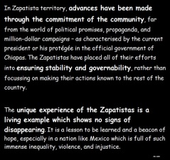 Focussing on Action rather than Rhetoric - EZLN vs Mexican Government